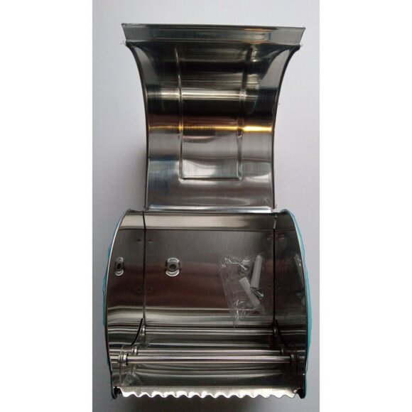 Stainless Steel Wall Mount Toilet Paper Holder – Modern Bathroom Accessory - Picture 4 of 4